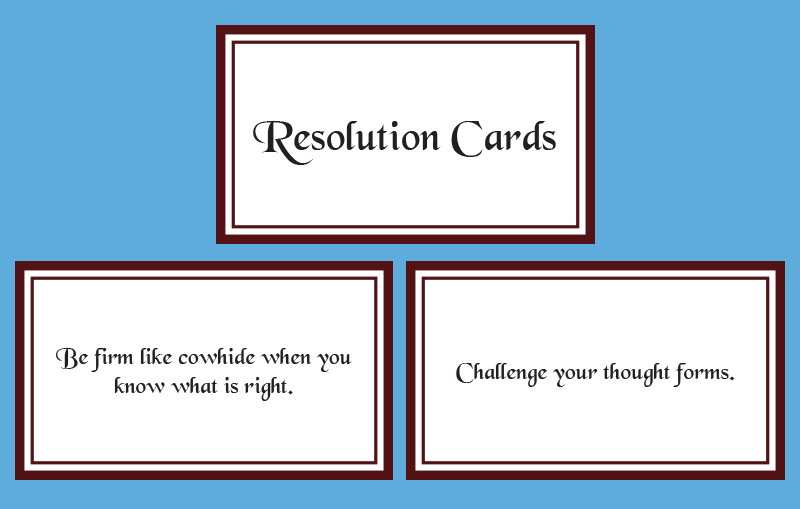 Resolution Cards